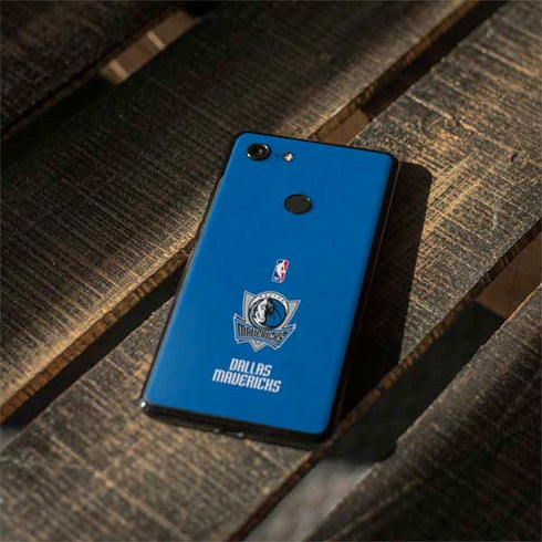 NBA Dallas Mavericks Distressed Google Pixel 3 Skin